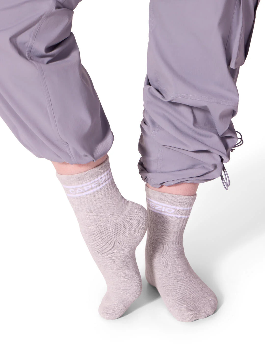Capezio Varsity Crew Socks - Grey