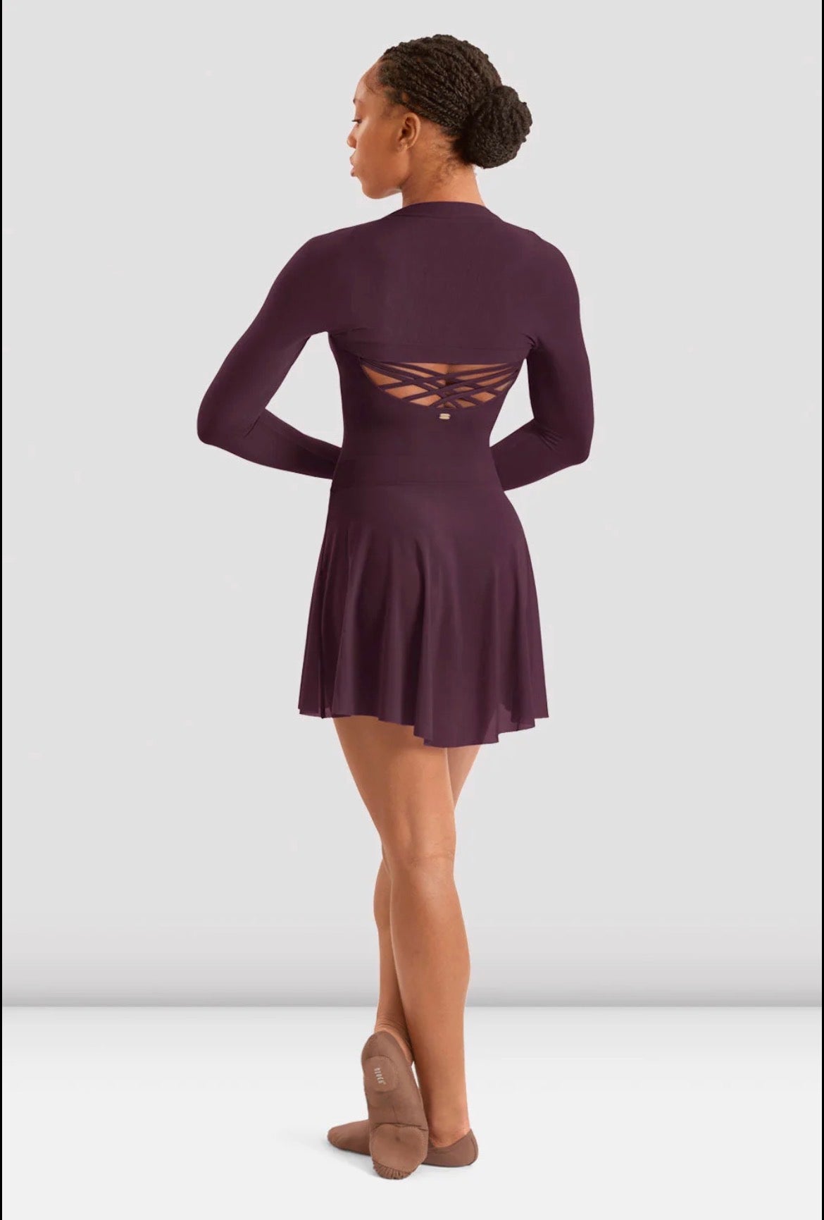 Mirella Longsleeve Shrug - Merlot