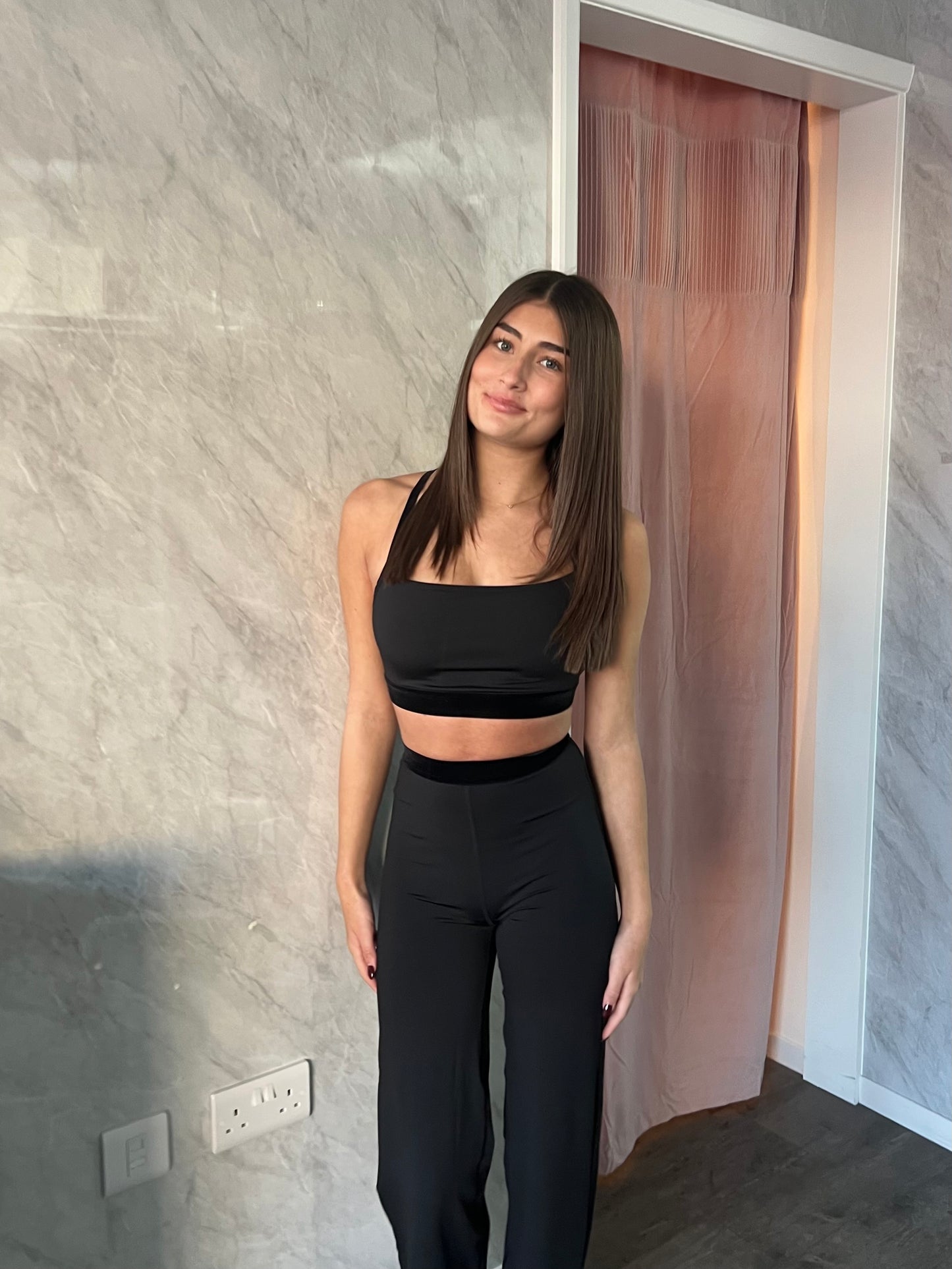 Capezio Beguile Wide Leg Trouser - Black