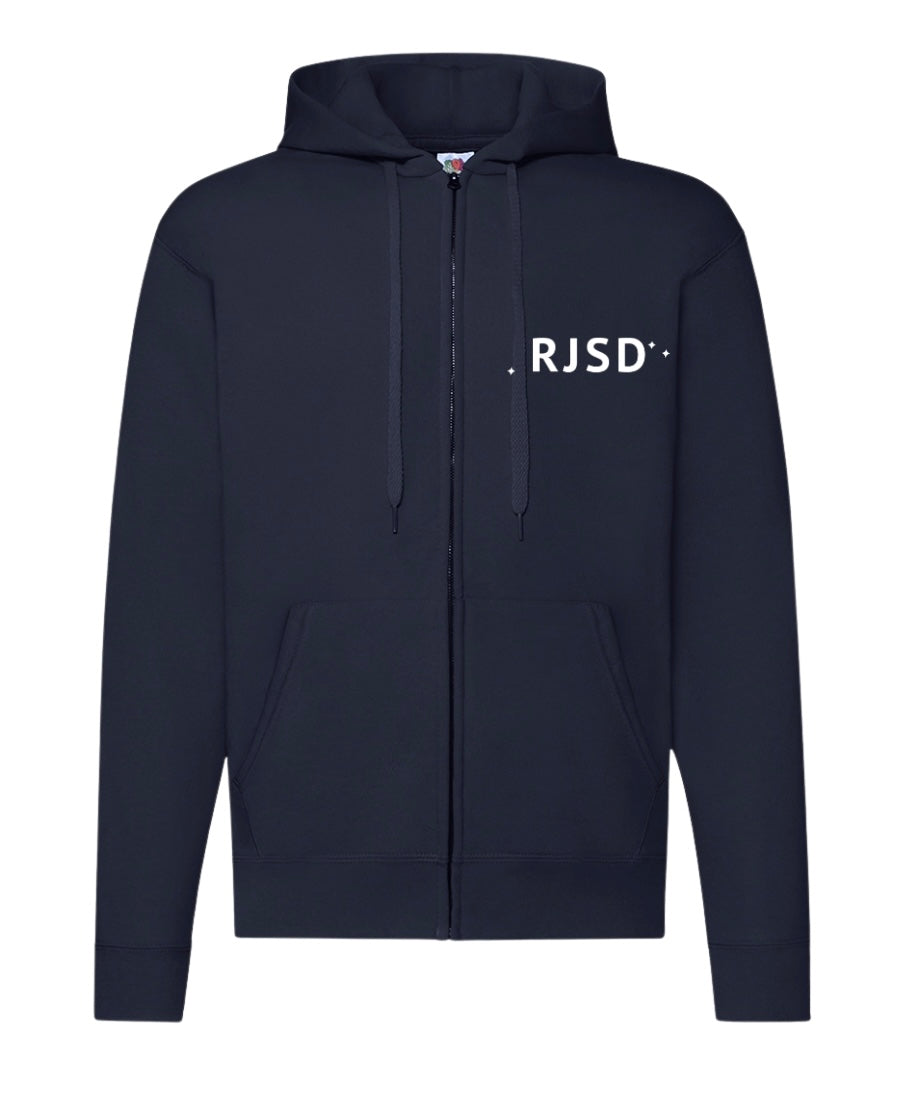 RJSD Zip Hoodie - Navy Blue