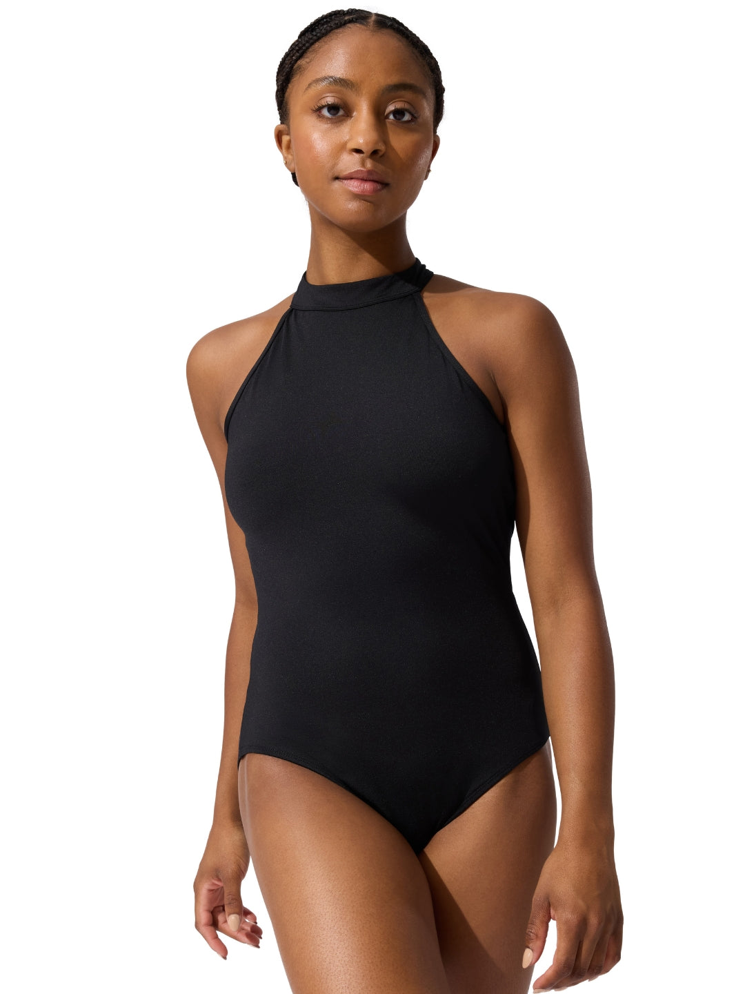 Capezio Tweens Rugosa Leotard - Black