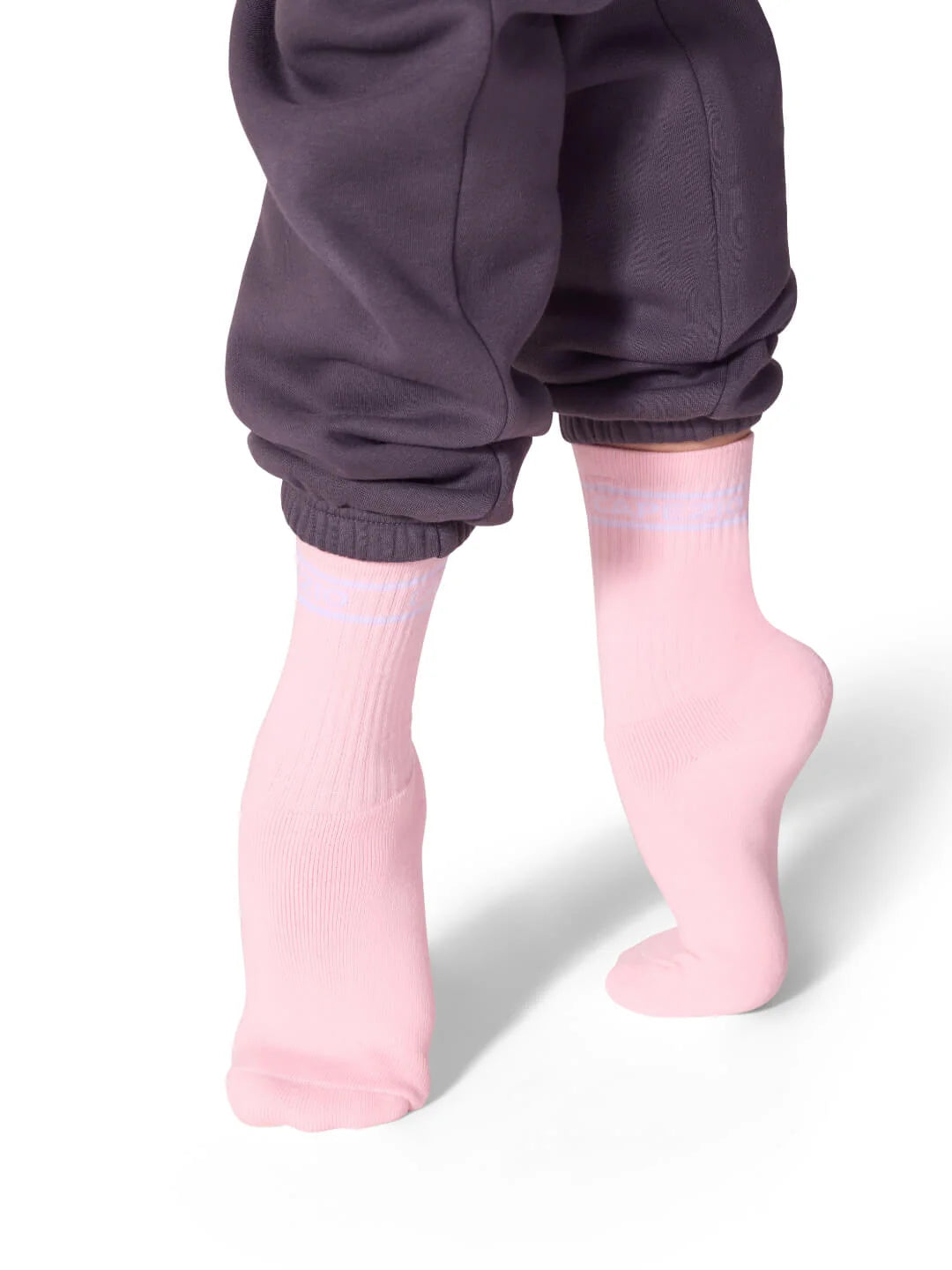 Capezio Varsity Crew Socks - Pink