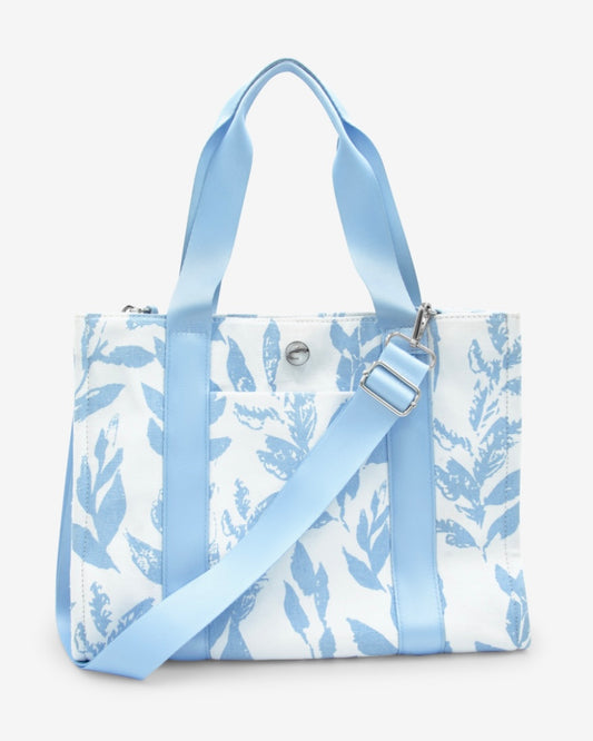 Capezio Soho Canvas Tote Bag - Subtle Leaf Horizon