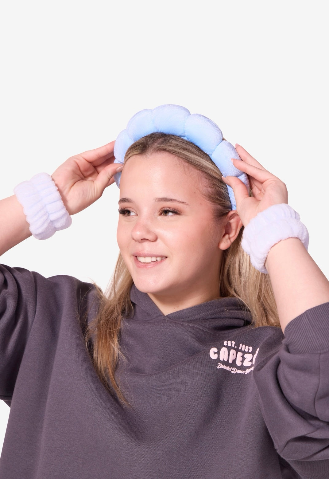 Bunheads Slay The Day 3 Piece Spa Set - Blue