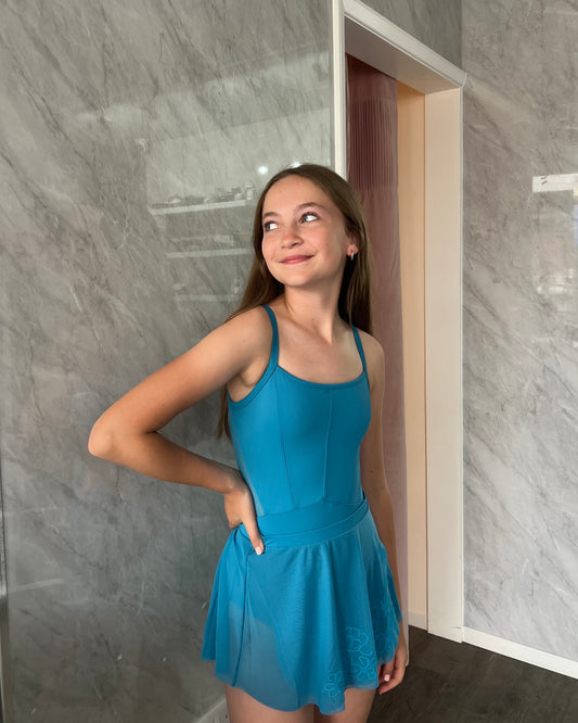 Bloch “Angella” Tweens Skirts - Cerulean Blue