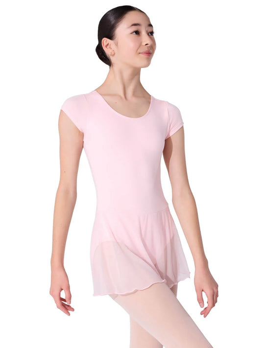 Capezio Essentials Short Sleeved Dress - Pink