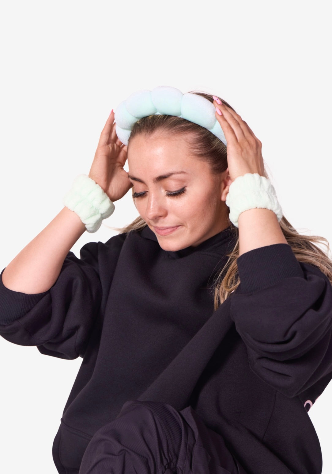 Bunheads Slay The Day 3 Piece Spa Set - Mint