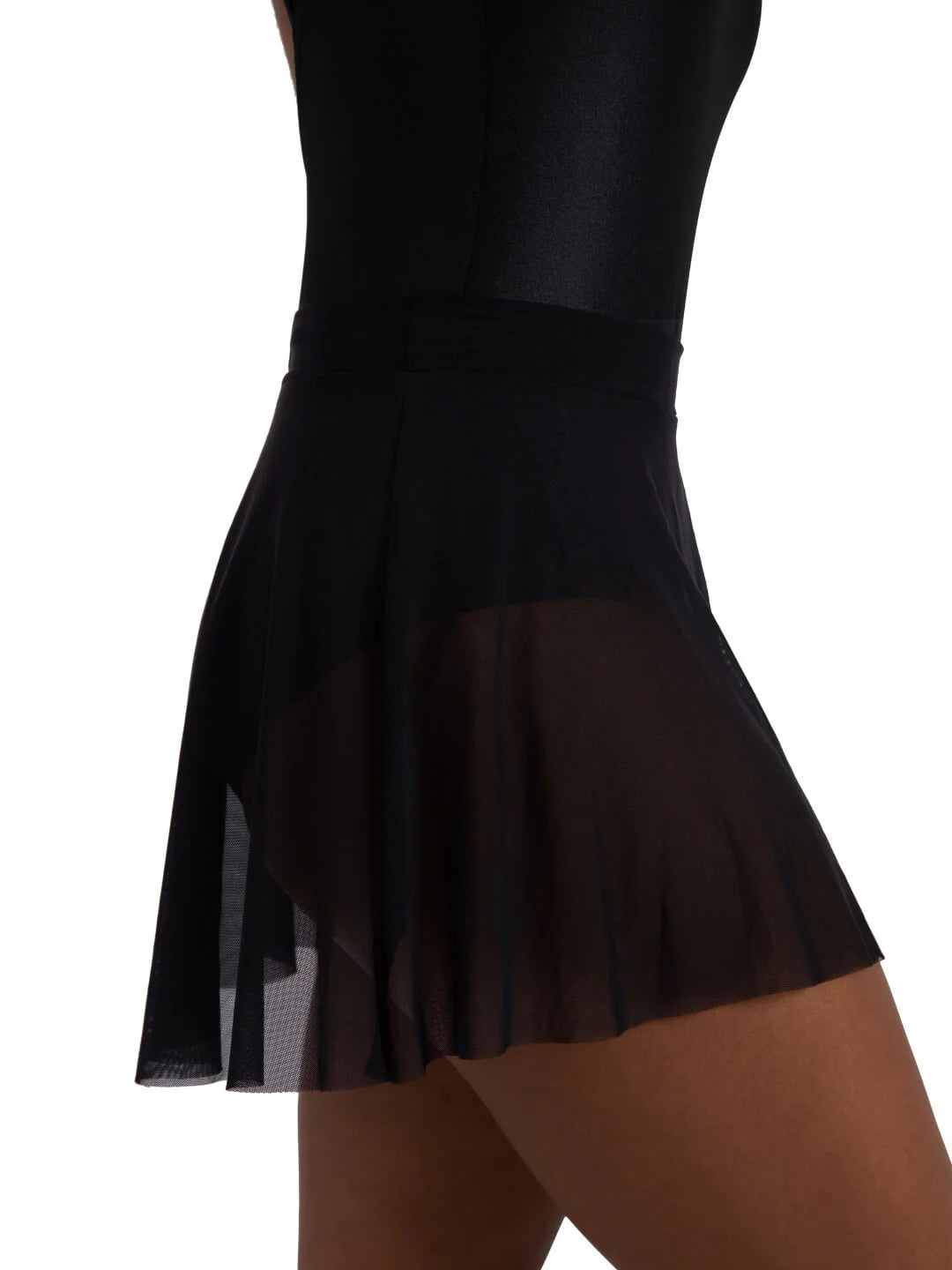 Capezio Yayoi Mesh Skirt - Black