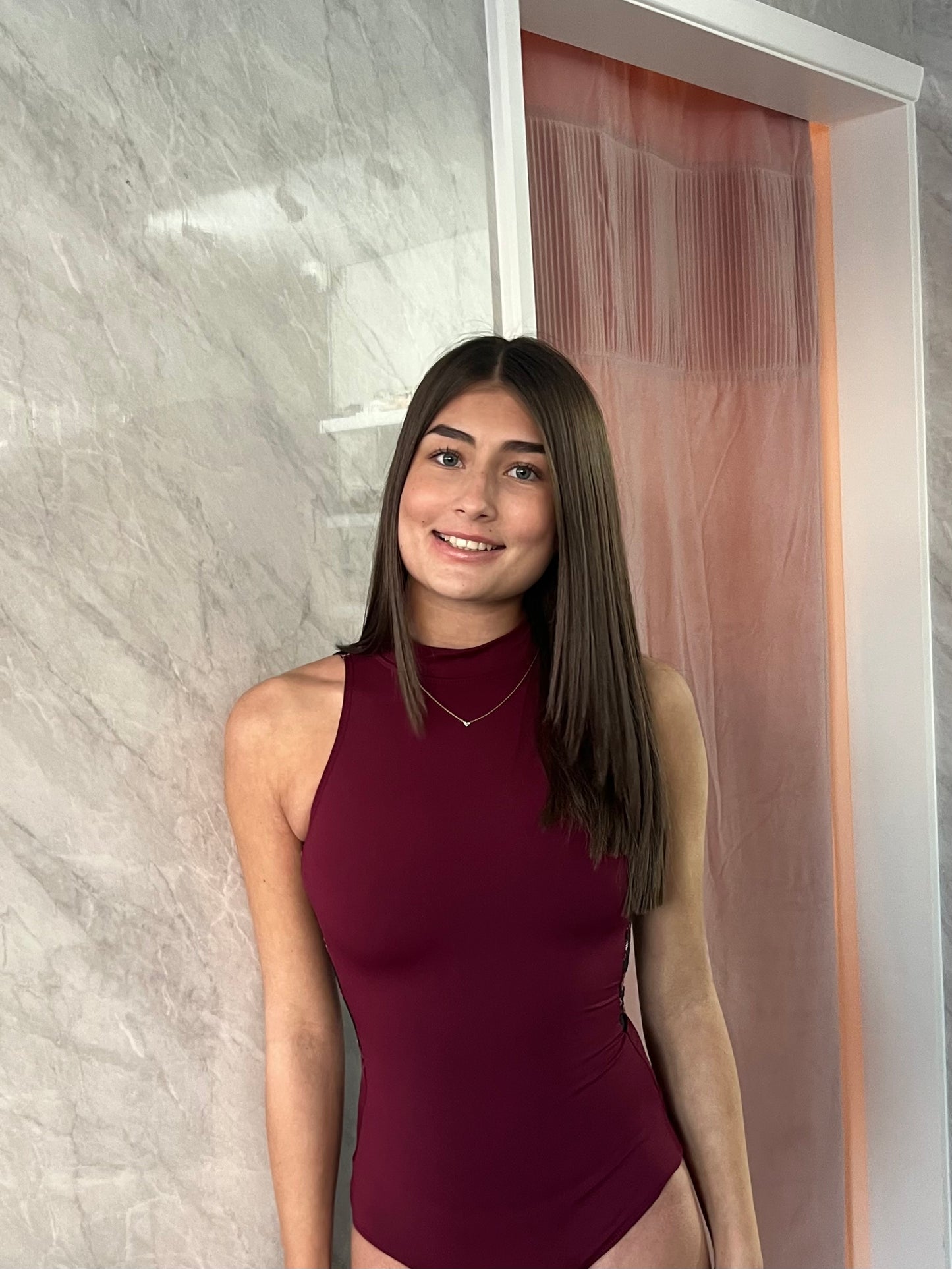 Capezio Embellish Leotard - Windsor Wine