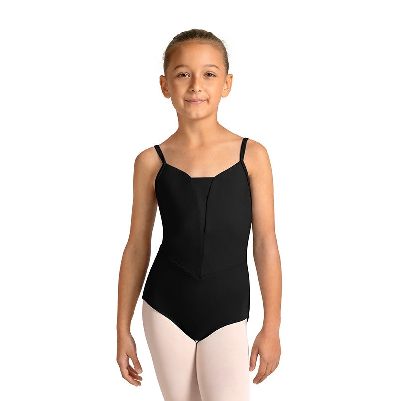 Mirella Tweens Celestia Camisole Leotard - Black
