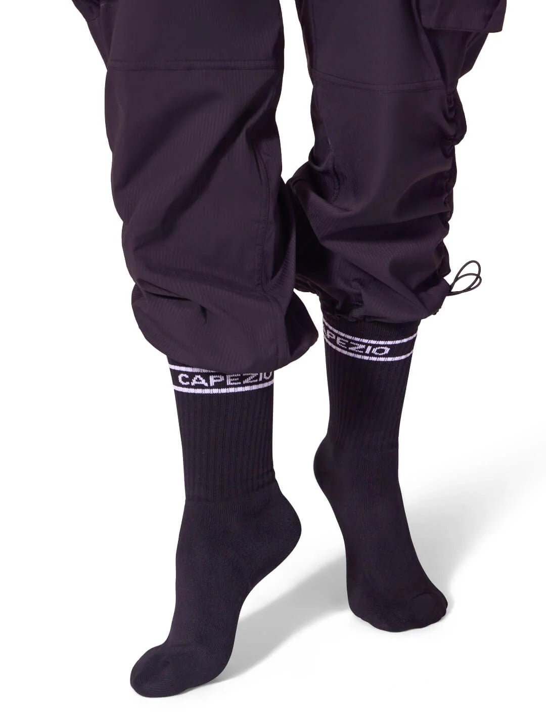 Capezio Varsity Crew Socks - Black