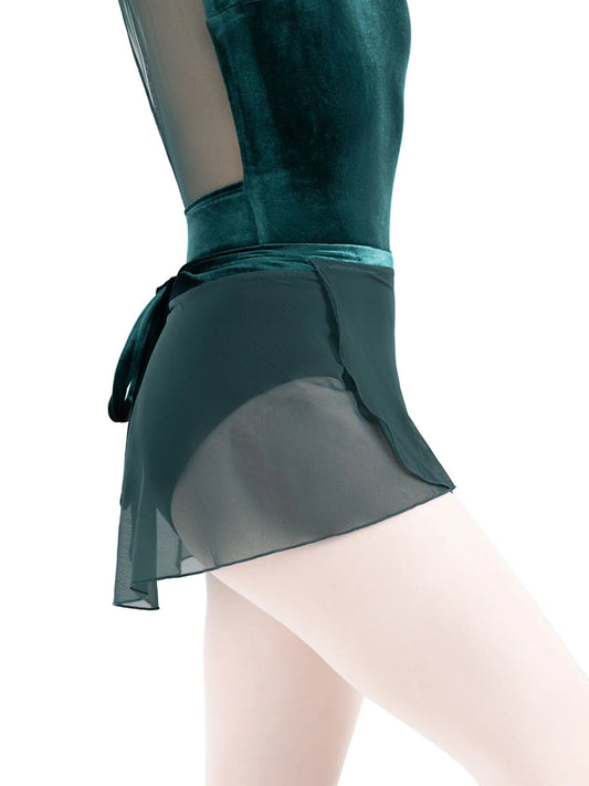 Capezio Velvet Forest Orchard Skirt - Pine