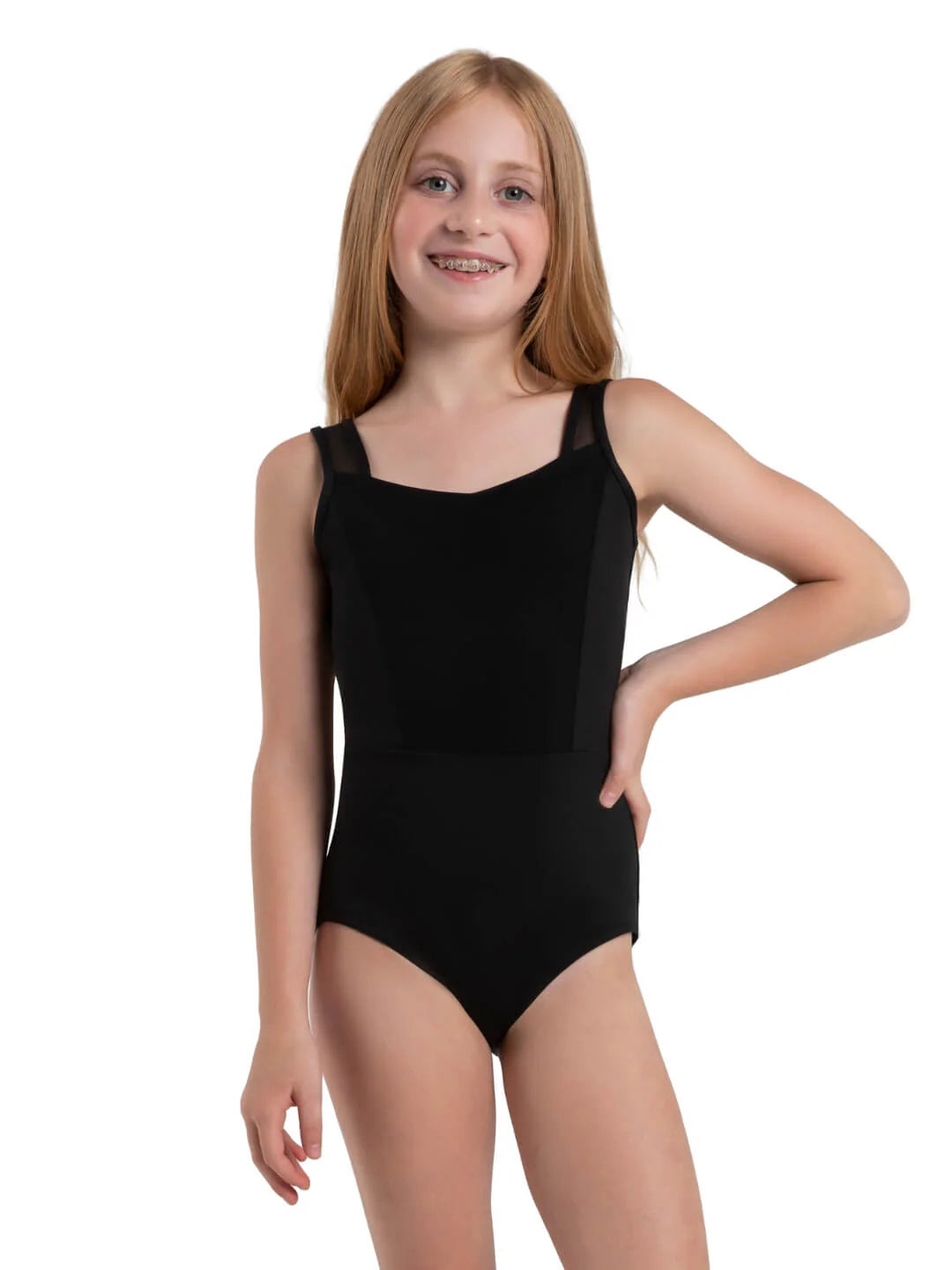 Capezio Tweens Lapis Leotard - Black