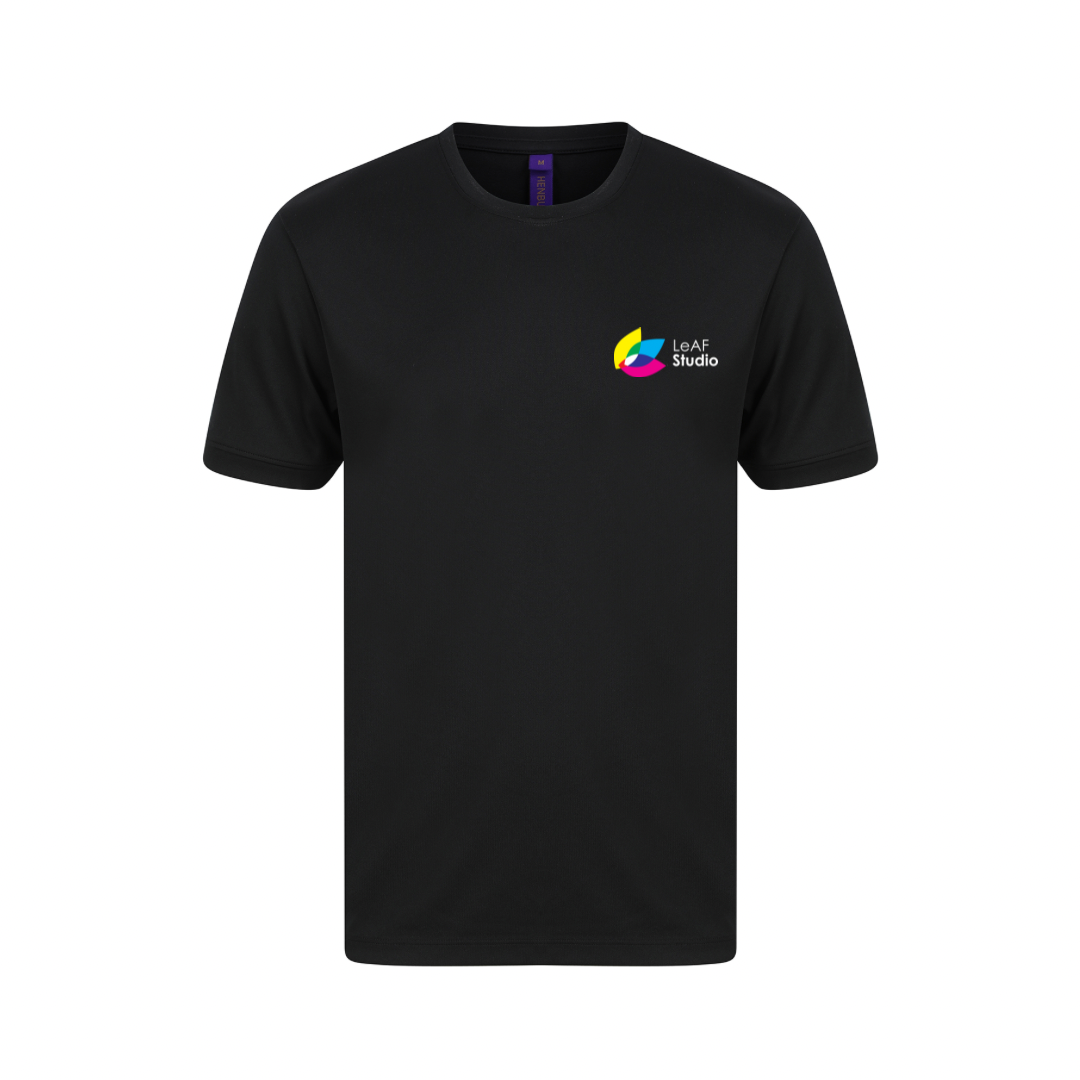 LeAF Studio Embroidered Tech T-Shirt