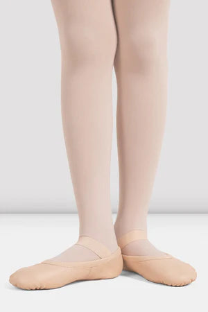 Bloch Childrens ‘Arise II’ Leather Full Sole Ballet Shoe - Pink