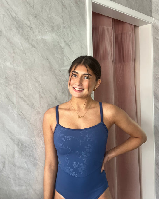 Bloch Anna Camisole Leotard - Eclipse Blue