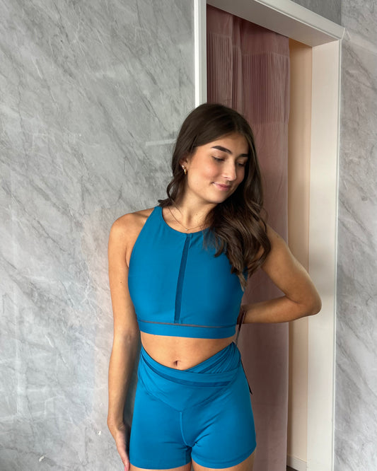 Capezio Seaboard Shorts - Blue