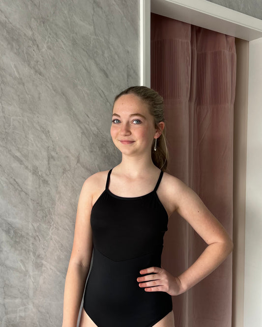 Capezio Tweens Sea Star Venus Camisole Leotard - Black F12582C