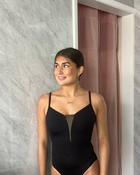 Mirella Celeste Camisole Leotard - Black