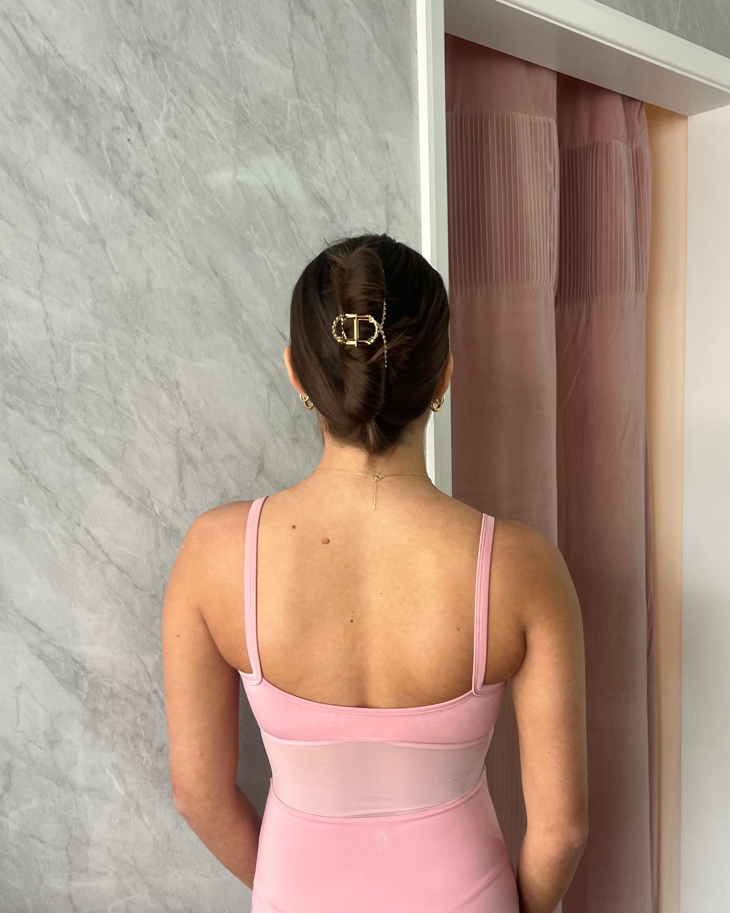 Bloch Anna Camisole Leotard - Vintage Pink