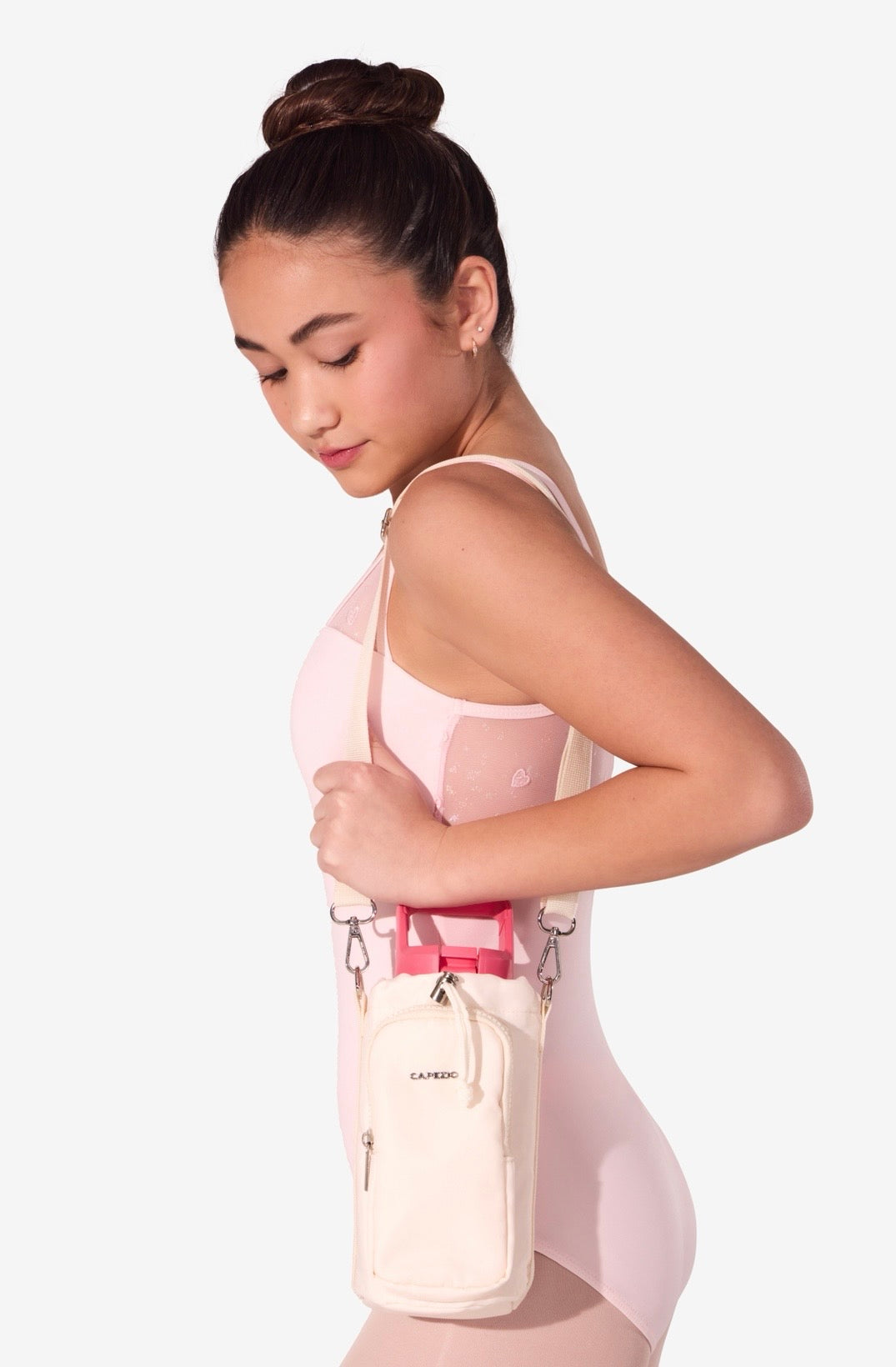 Capezio Chelsea Water Bottle Bag - Ivory