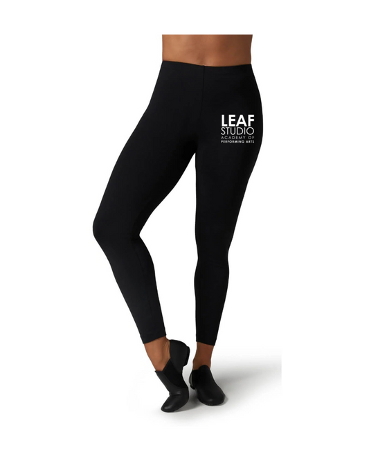 LEAF Studio Capezio Ankle Pant Leggings - Black