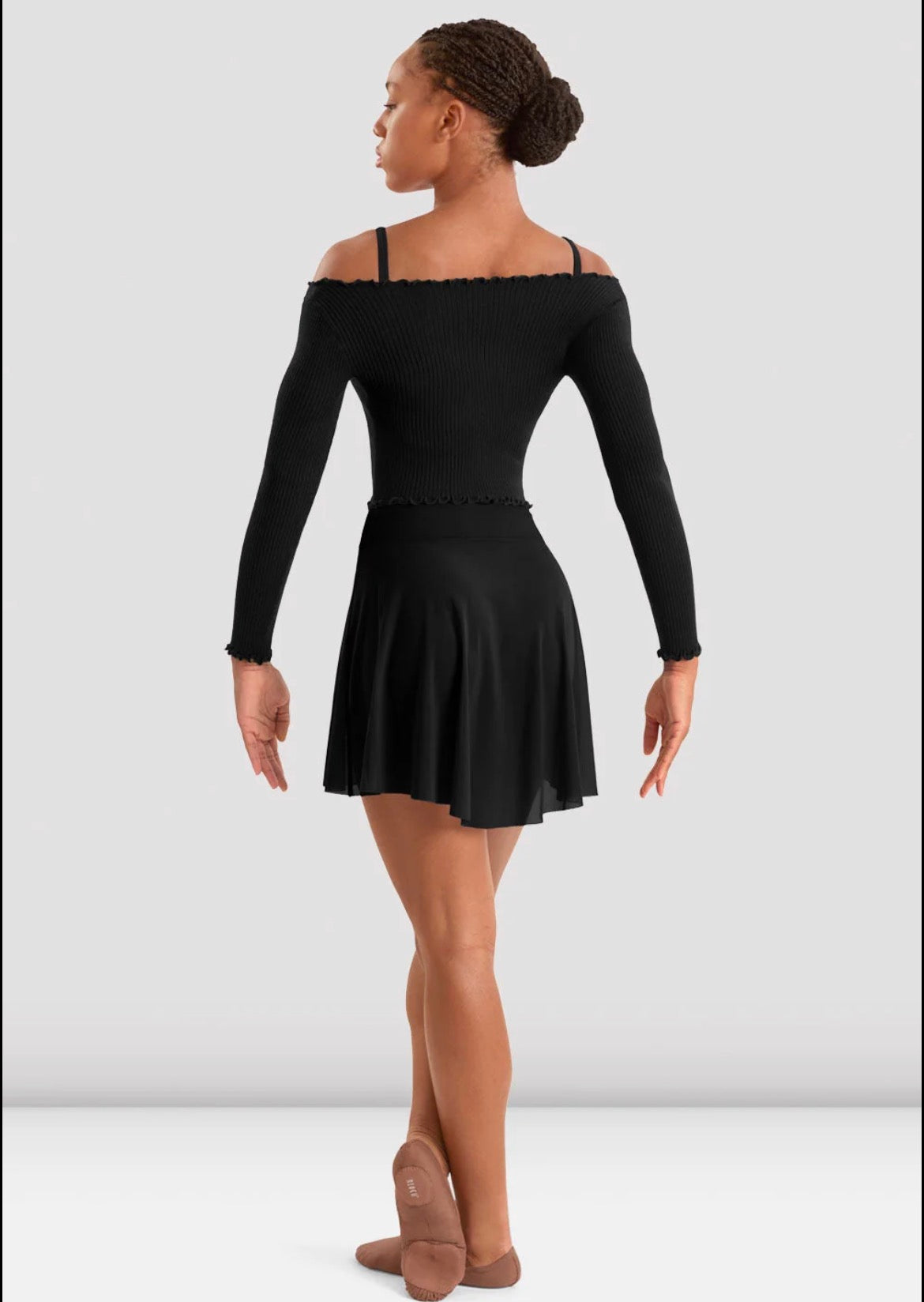 Mirella Mesh  Skirt - Black