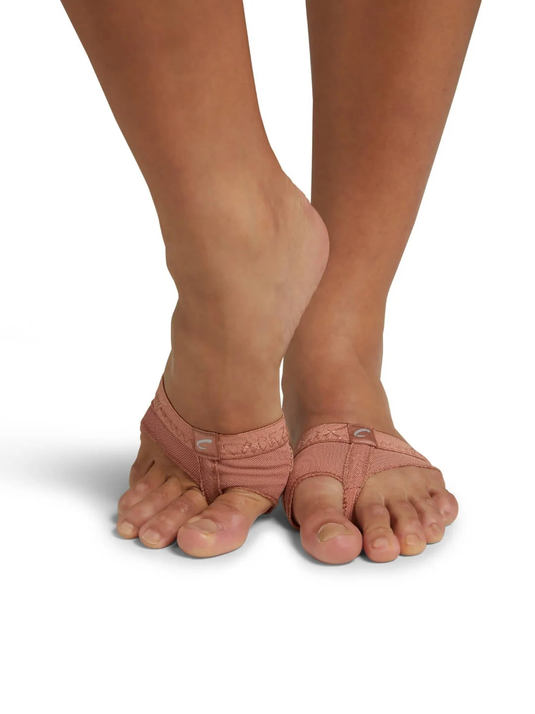 Capezio footUndeez Mesh Foot Thongs - Light Suntan