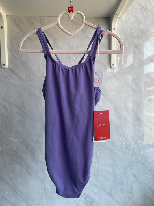 DB strap cami leotard amethyst