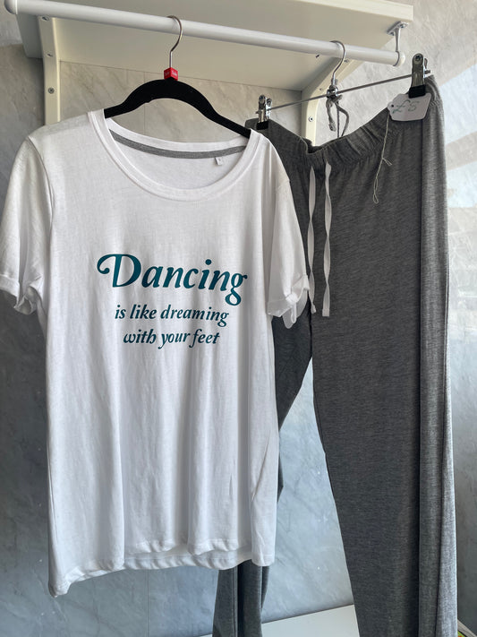Dance PJ top and bottoms