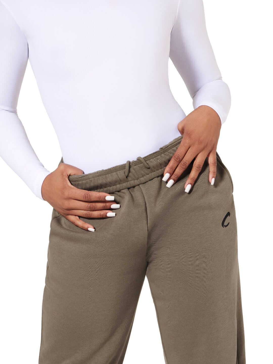 Capezio Varsity Sweatpants - Olive