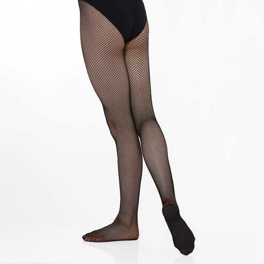 ‘Silky Dance’ High-Performance Fishnets Tights - Black