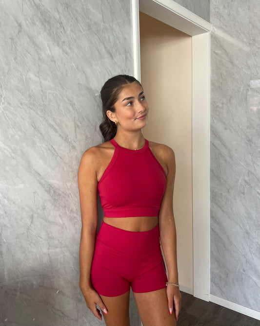 Bloch Dance Shorts “Anika” - Cherry